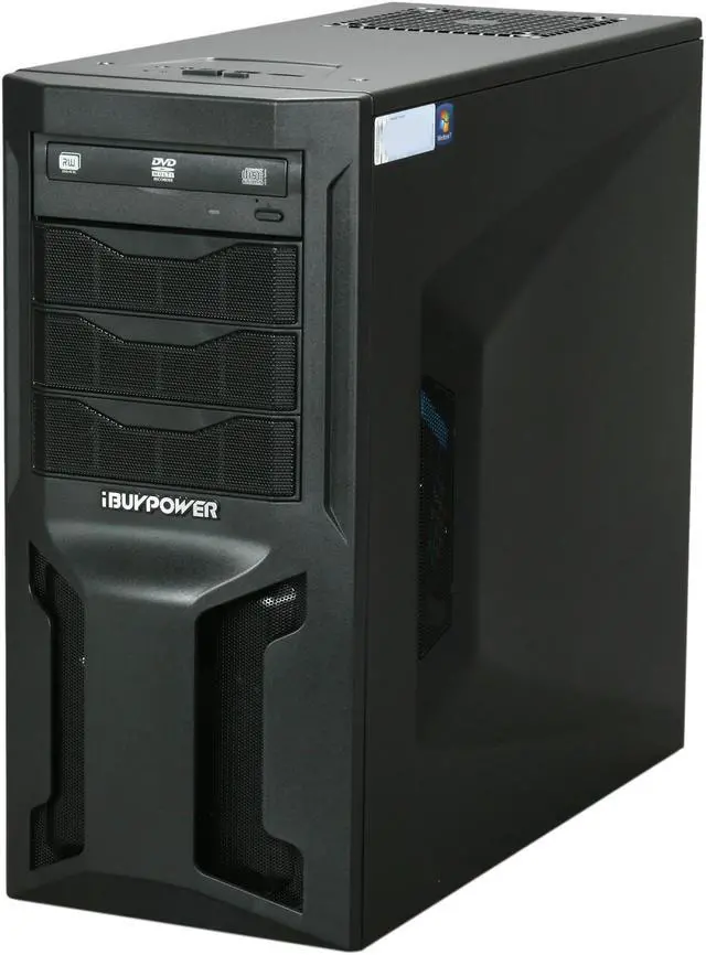 Alt view image 3 of 10 - iBUYPOWER Desktop PC Gamer Power 543D3 AMD Athlon II X4 640 4GB DDR3 1.5TB HDD AMD Radeon HD 6790 (1 GB) Windows 7 Home Premium 64-bit