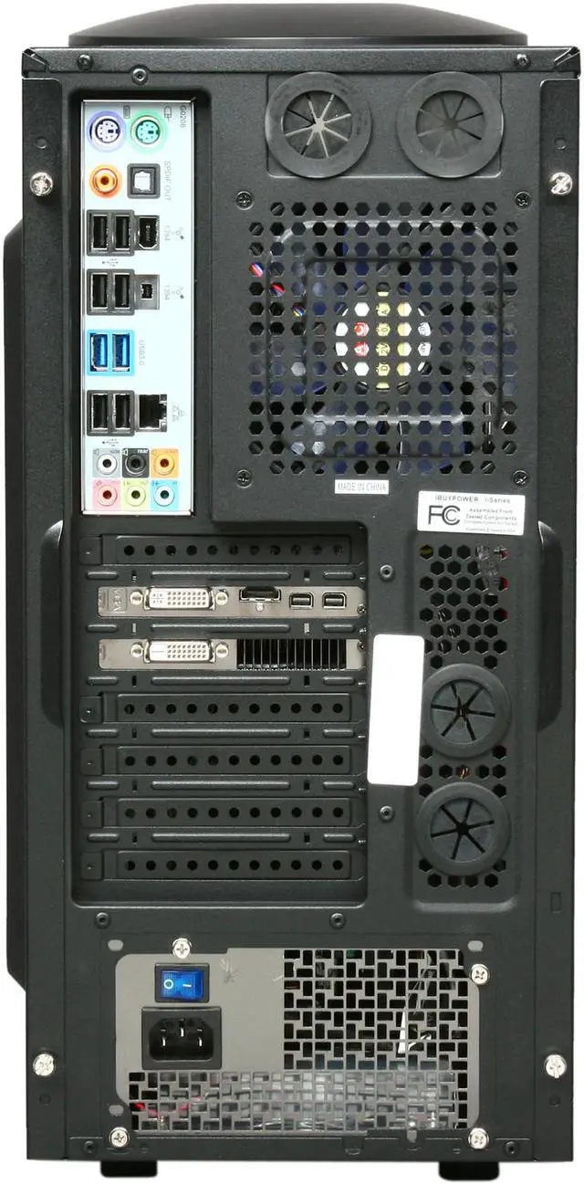 Alt view image 9 of 10 - iBUYPOWER Desktop PC Gamer Supreme 535Q6 AMD Phenom II X6 1100T 8GB DDR3 1.5TB HDD AMD Radeon HD 6970 (2 GB) Windows 7 Home Premium 64-bit