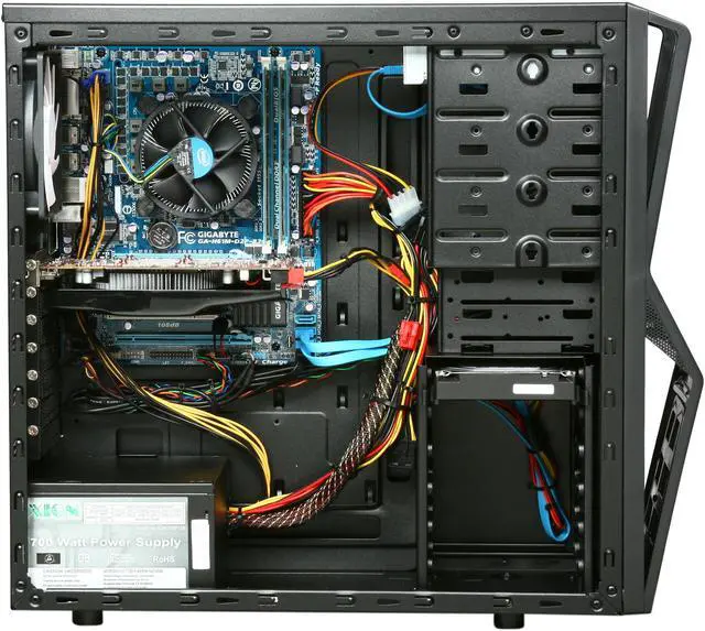 Alt view image 6 of 9 - iBUYPOWER Desktop PC Gamer Power 942i Intel Core i5-2400 4GB DDR3 1.5TB HDD AMD Radeon HD 6770 (1 GB) Windows 7 Home Premium 64-bit