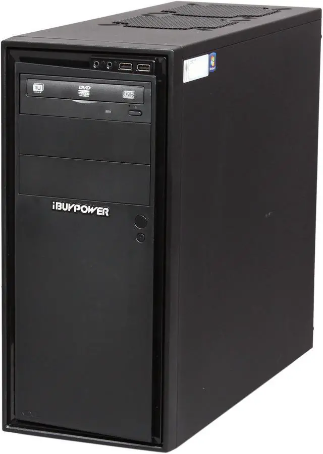 Alt view image 3 of 9 - iBUYPOWER Desktop PC Gamer Power 913i Intel Core i3-2120 8GB DDR3 500GB HDD Intel HD Graphics 2000 Windows 7 Home Premium 64-Bit