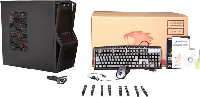 Alt view image 10 of 10 - iBUYPOWER Desktop PC Gamer Power 520D3 AMD Athlon II X2 245 4GB DDR3 1TB HDD NVIDIA GeForce GT 520 1GB Windows 7 Home Premium 64-Bit