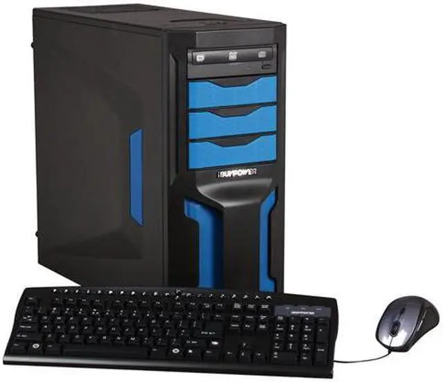Main image of iBUYPOWER Desktop PC Gamer 510FX AMD FX-Series FX-4100 8GB DDR3 1TB HDD AMD Radeon HD 6670 1GB Windows 7 Home Premium 64-Bit