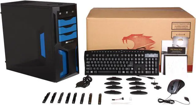 Alt view image 10 of 10 - iBUYPOWER Desktop PC Gamer 510FX AMD FX-Series FX-4100 8GB DDR3 1TB HDD AMD Radeon HD 6670 1GB Windows 7 Home Premium 64-Bit