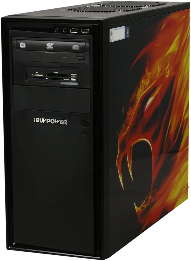 Alt view image 3 of 9 - iBUYPOWER Desktop PC Gamer Power 577C4 AMD FX-Series FX-4100 8GB DDR3 500GB HDD NVIDIA GeForce GT 520 1GB Windows 7 Home Premium 64-Bit