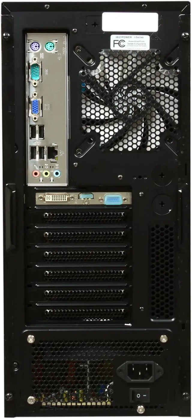 Alt view image 8 of 9 - iBUYPOWER Desktop PC Gamer Power 577C4 AMD FX-Series FX-4100 8GB DDR3 500GB HDD NVIDIA GeForce GT 520 1GB Windows 7 Home Premium 64-Bit
