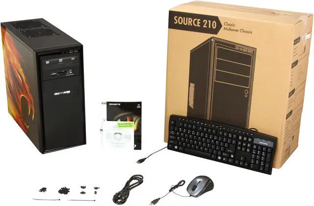 Alt view image 9 of 9 - iBUYPOWER Desktop PC Gamer Power 577C4 AMD FX-Series FX-4100 8GB DDR3 500GB HDD NVIDIA GeForce GT 520 1GB Windows 7 Home Premium 64-Bit