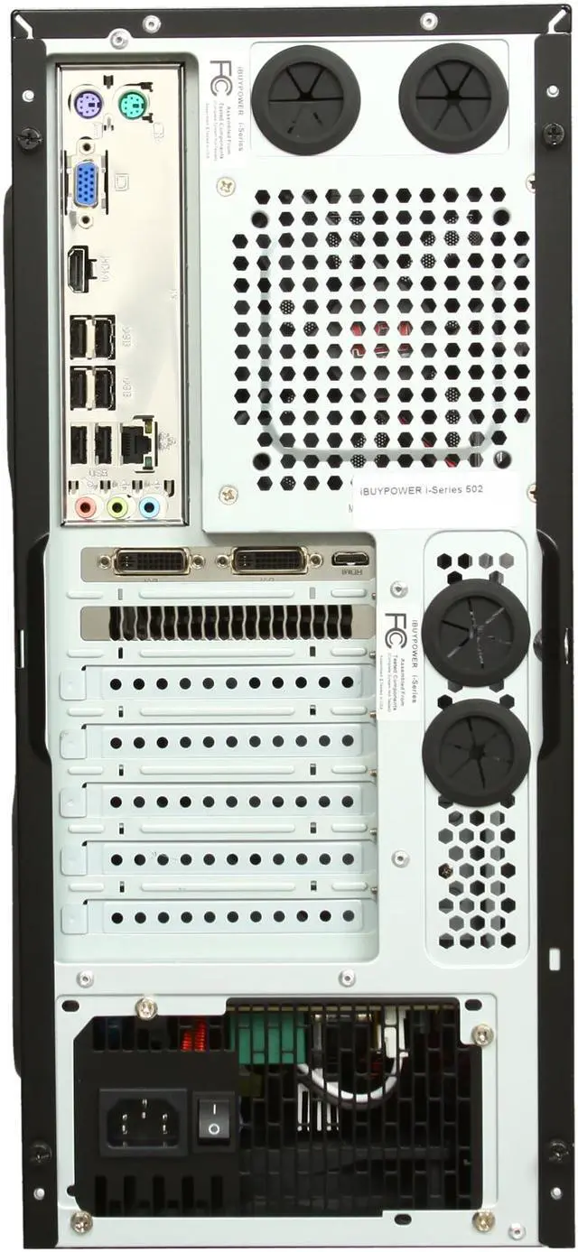 Alt view image 9 of 10 - iBUYPOWER Desktop PC Gamer Extreme 900i Intel Core i5-2320 8GB DDR3 1TB HDD NVIDIA GeForce GTX 550 Ti Windows 7 Home Premium 64-Bit