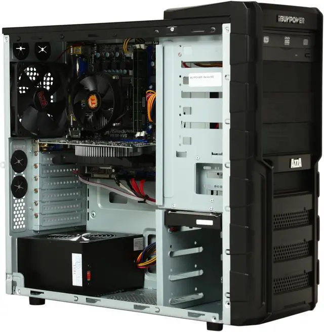 Alt view image 7 of 9 - iBUYPOWER Desktop PC Gamer Extreme 963i Intel Core i5-2500K 8GB DDR3 1TB HDD AMD Radeon HD 6670 1GB Windows 7 Home Premium 64-Bit