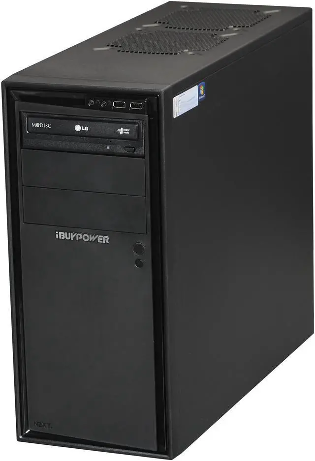 Alt view image 3 of 10 - iBUYPOWER Desktop PC Gamer Power 562D3 AMD FX-Series FX-4100 8GB DDR3 500GB HDD AMD Radeon HD 6670 Windows 7 Home Premium 64-bit