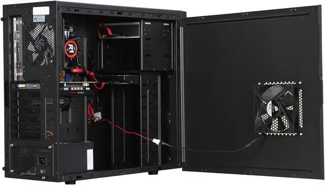 Alt view image 5 of 10 - iBUYPOWER Desktop PC Gamer Power 562D3 AMD FX-Series FX-4100 8GB DDR3 500GB HDD AMD Radeon HD 6670 Windows 7 Home Premium 64-bit