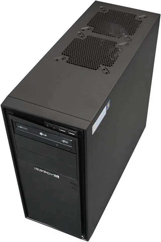 Alt view image 8 of 10 - iBUYPOWER Desktop PC Gamer Power 562D3 AMD FX-Series FX-4100 8GB DDR3 500GB HDD AMD Radeon HD 6670 Windows 7 Home Premium 64-bit