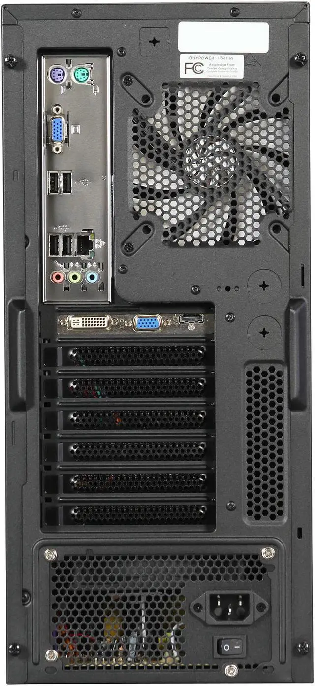 Alt view image 9 of 10 - iBUYPOWER Desktop PC Gamer Power 562D3 AMD FX-Series FX-4100 8GB DDR3 500GB HDD AMD Radeon HD 6670 Windows 7 Home Premium 64-bit