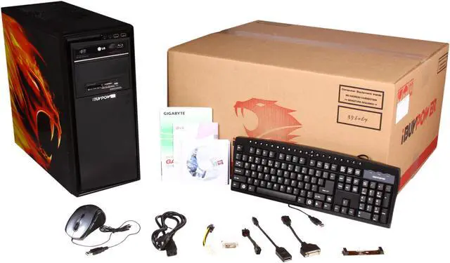Alt view image 9 of 9 - iBUYPOWER Desktop PC Gamer Supreme 520SLC AMD FX-Series FX-8150 16GB DDR3 1TB HDD AMD Radeon HD 7970 3GB Windows 7 Home Premium 64-Bit