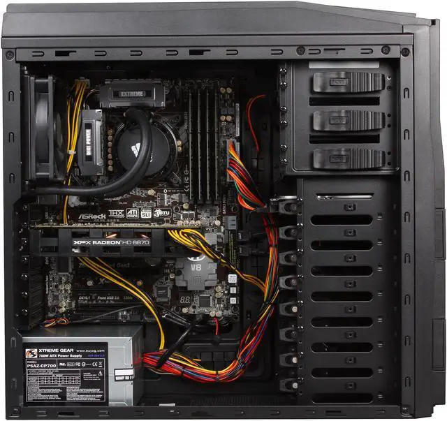 Alt view image 6 of 10 - iBUYPOWER Desktop PC Gamer Extreme 937SLC Intel Core i5-2500K 16GB DDR3 1TB HDD AMD Radeon HD 6870 1GB Windows 7 Home Premium 64-Bit