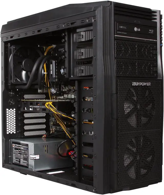Alt view image 7 of 10 - iBUYPOWER Desktop PC Gamer Extreme 937SLC Intel Core i5-2500K 16GB DDR3 1TB HDD AMD Radeon HD 6870 1GB Windows 7 Home Premium 64-Bit