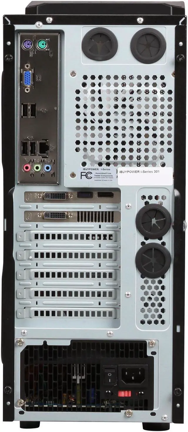 Alt view image 9 of 10 - iBUYPOWER Desktop PC Gamer EXTREME 589D3 AMD FX-Series FX-8120 8GB DDR3 1TB HDD AMD Radeon HD 6850 1GB Windows 7 Home Premium 64-Bit