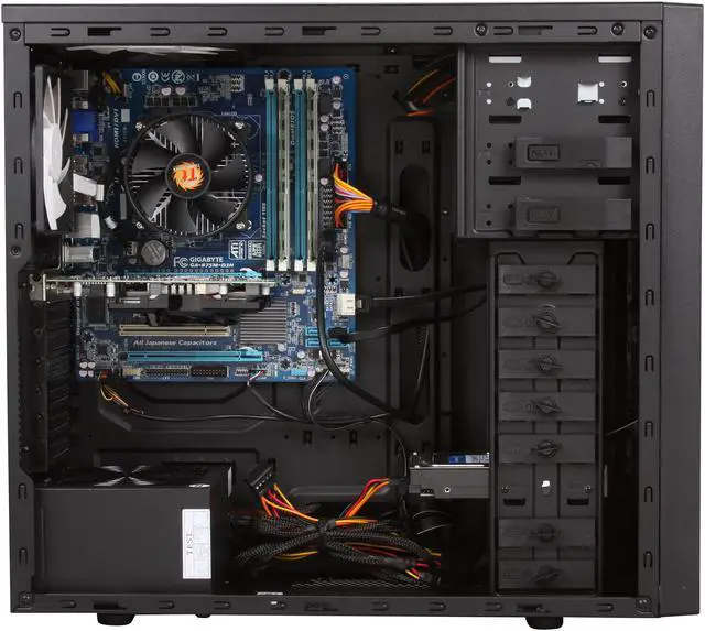 Alt view image 6 of 10 - iBUYPOWER Desktop PC Gamer Extreme NE905i Intel Core i5-3570K 8GB DDR3 500GB HDD AMD Radeon HD 7750 1GB Windows 7 Home Premium 64-Bit