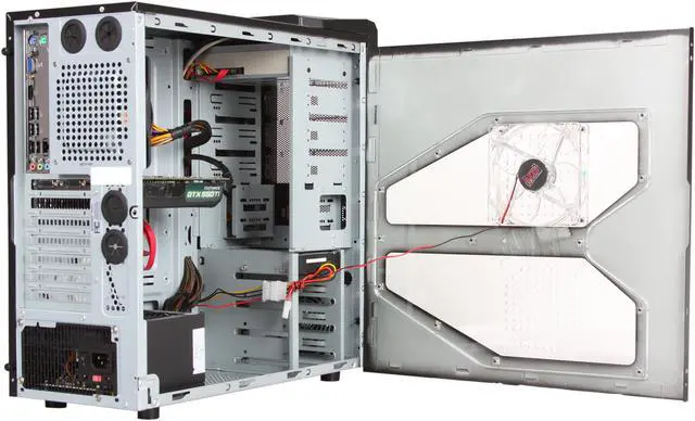 Alt view image 5 of 10 - iBUYPOWER Desktop PC Gamer Extreme NE915i Intel Core i7-3770 8GB DDR3 1TB HDD NVIDIA GeForce GTX 550 Ti 1GB Windows 7 Home Premium 64-Bit