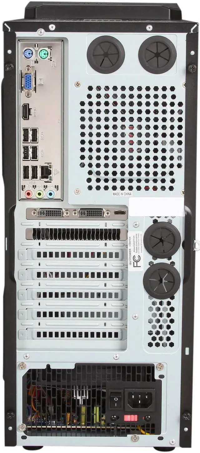 Alt view image 9 of 10 - iBUYPOWER Desktop PC Gamer Extreme NE915i Intel Core i7-3770 8GB DDR3 1TB HDD NVIDIA GeForce GTX 550 Ti 1GB Windows 7 Home Premium 64-Bit