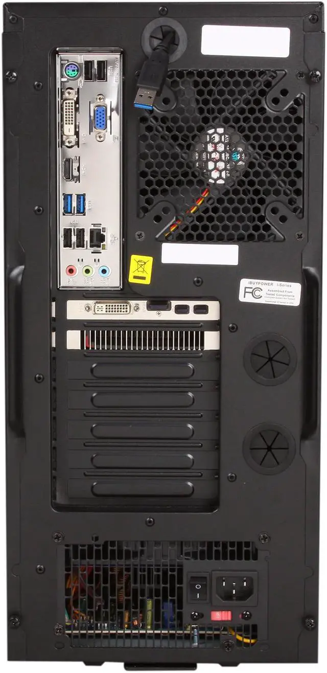 Alt view image 9 of 10 - iBUYPOWER Desktop PC Gamer Supreme NE975SLC Intel Core i5-3570K 8GB DDR3 1TB HDD AMD Radeon HD 7870 2GB Windows 7 Home Premium 64-Bit