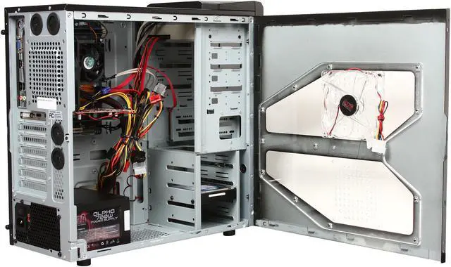 Alt view image 5 of 10 - iBUYPOWER Desktop PC Gamer Power NE522FX AMD FX-Series FX-4100 8GB DDR3 500GB HDD AMD Radeon HD 7750 1GB Windows 7 Home Premium 64-Bit