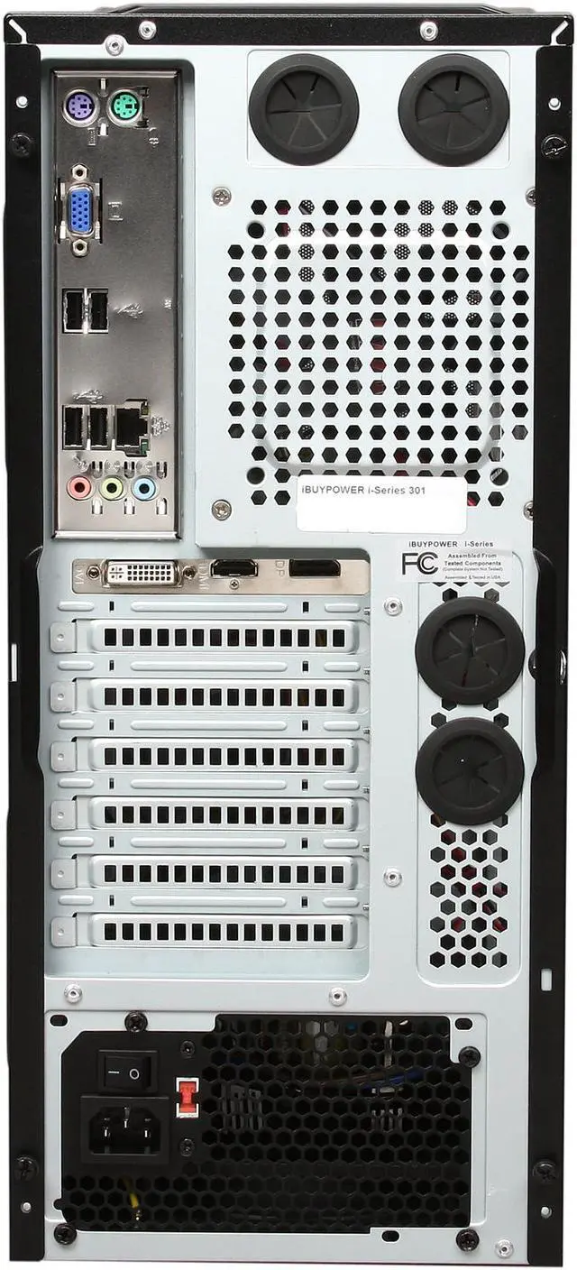 Alt view image 9 of 10 - iBUYPOWER Desktop PC Gamer Power NE522FX AMD FX-Series FX-4100 8GB DDR3 500GB HDD AMD Radeon HD 7750 1GB Windows 7 Home Premium 64-Bit