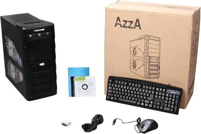 Alt view image 10 of 10 - iBUYPOWER Desktop PC Gamer Power NE522FX AMD FX-Series FX-4100 8GB DDR3 500GB HDD AMD Radeon HD 7750 1GB Windows 7 Home Premium 64-Bit
