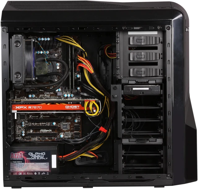 Alt view image 6 of 10 - iBUYPOWER Desktop PC Gamer Supreme NE977I Intel Core i7-3770K 8GB DDR3 1TB HDD AMD Radeon HD 7870 Windows 7 Home Premium 64-Bit