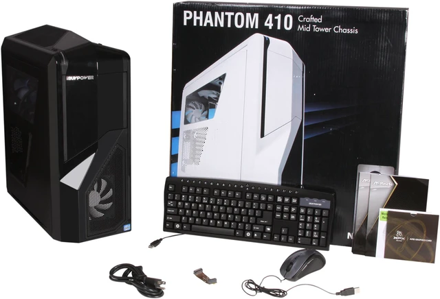 Alt view image 10 of 10 - iBUYPOWER Desktop PC Gamer Supreme NE977I Intel Core i7-3770K 8GB DDR3 1TB HDD AMD Radeon HD 7870 Windows 7 Home Premium 64-Bit