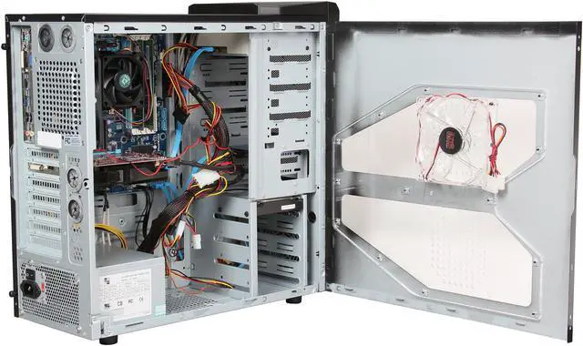 Alt view image 5 of 10 - iBUYPOWER Desktop PC Gamer Extreme NE625FX AMD FX-Series FX-6100 8GB DDR3 2TB HDD+120GB SSD HDD AMD Radeon HD 7770 1GB Windows 8