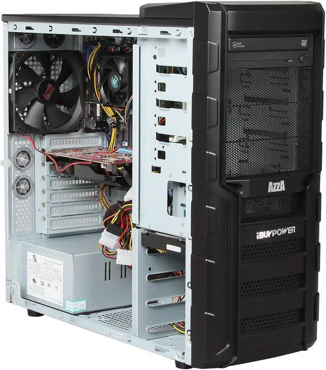 Alt view image 7 of 10 - iBUYPOWER Desktop PC Gamer Extreme NE625FX AMD FX-Series FX-6100 8GB DDR3 2TB HDD+120GB SSD HDD AMD Radeon HD 7770 1GB Windows 8
