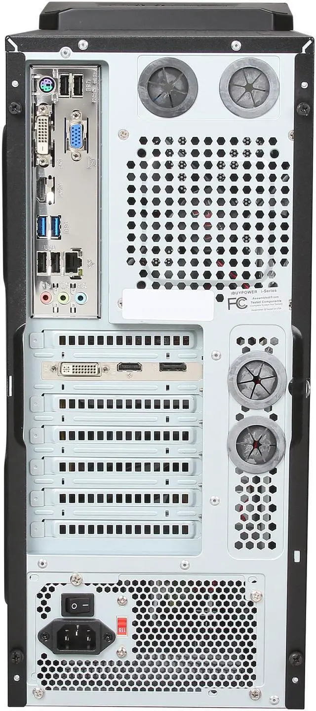 Alt view image 9 of 10 - iBUYPOWER Desktop PC Gamer Extreme NE625FX AMD FX-Series FX-6100 8GB DDR3 2TB HDD+120GB SSD HDD AMD Radeon HD 7770 1GB Windows 8