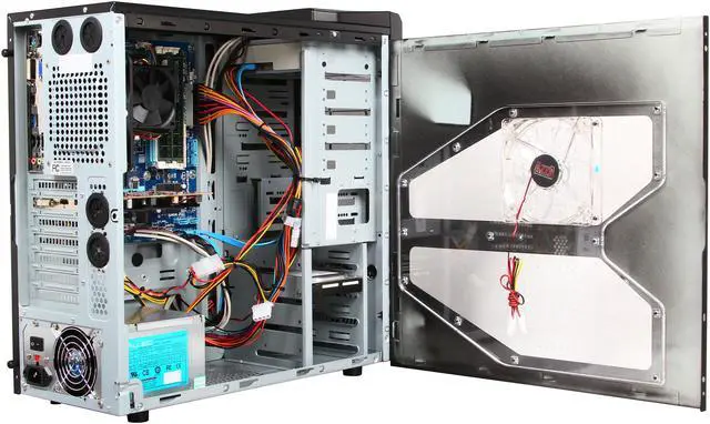 Alt view image 5 of 10 - iBUYPOWER Desktop PC Gamer Power NE615FX AMD FX-Series FX-4300 8GB DDR3 1TB HDD AMD Radeon HD 7750 1GB Windows 8.1
