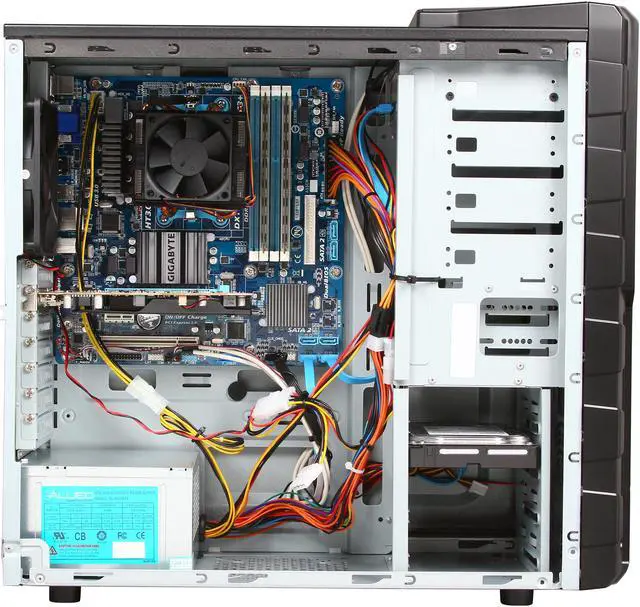 Alt view image 6 of 10 - iBUYPOWER Desktop PC Gamer Power NE615FX AMD FX-Series FX-4300 8GB DDR3 1TB HDD AMD Radeon HD 7750 1GB Windows 8.1