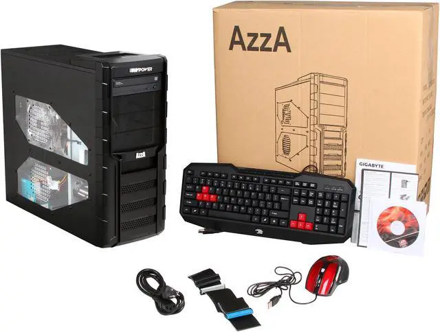 Alt view image 10 of 10 - iBUYPOWER Desktop PC Gamer Power NE615FX AMD FX-Series FX-4300 8GB DDR3 1TB HDD AMD Radeon HD 7750 1GB Windows 8.1