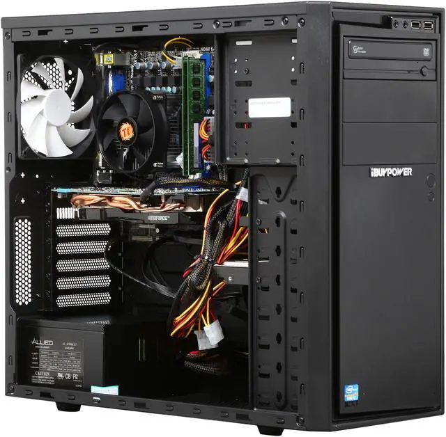 Alt view image 7 of 9 - iBUYPOWER Desktop PC Gamer Extreme NE741i Intel Core i7-3770 16GB DDR3 500GB HDD+120GB SSD HDD NVIDIA GeForce GTX 660 2GB Windows 8
