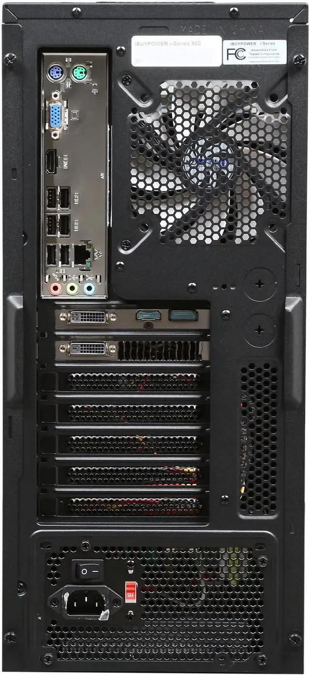 Alt view image 8 of 9 - iBUYPOWER Desktop PC Gamer Extreme NE741i Intel Core i7-3770 16GB DDR3 500GB HDD+120GB SSD HDD NVIDIA GeForce GTX 660 2GB Windows 8