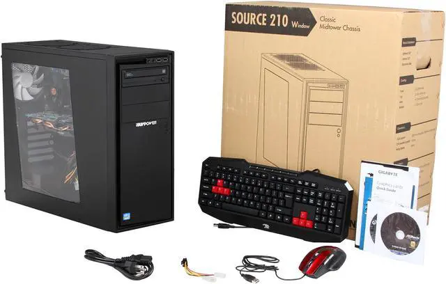 Alt view image 9 of 9 - iBUYPOWER Desktop PC Gamer Extreme NE741i Intel Core i7-3770 16GB DDR3 500GB HDD+120GB SSD HDD NVIDIA GeForce GTX 660 2GB Windows 8