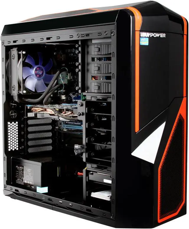 Alt view image 7 of 11 - iBUYPOWER Desktop PC Gamer Extreme NE751x Intel Core i7-3770K 16GB DDR3 2TB HDD+120GB SSD HDD NVIDIA GeForce GTX 660 2GB Windows 8