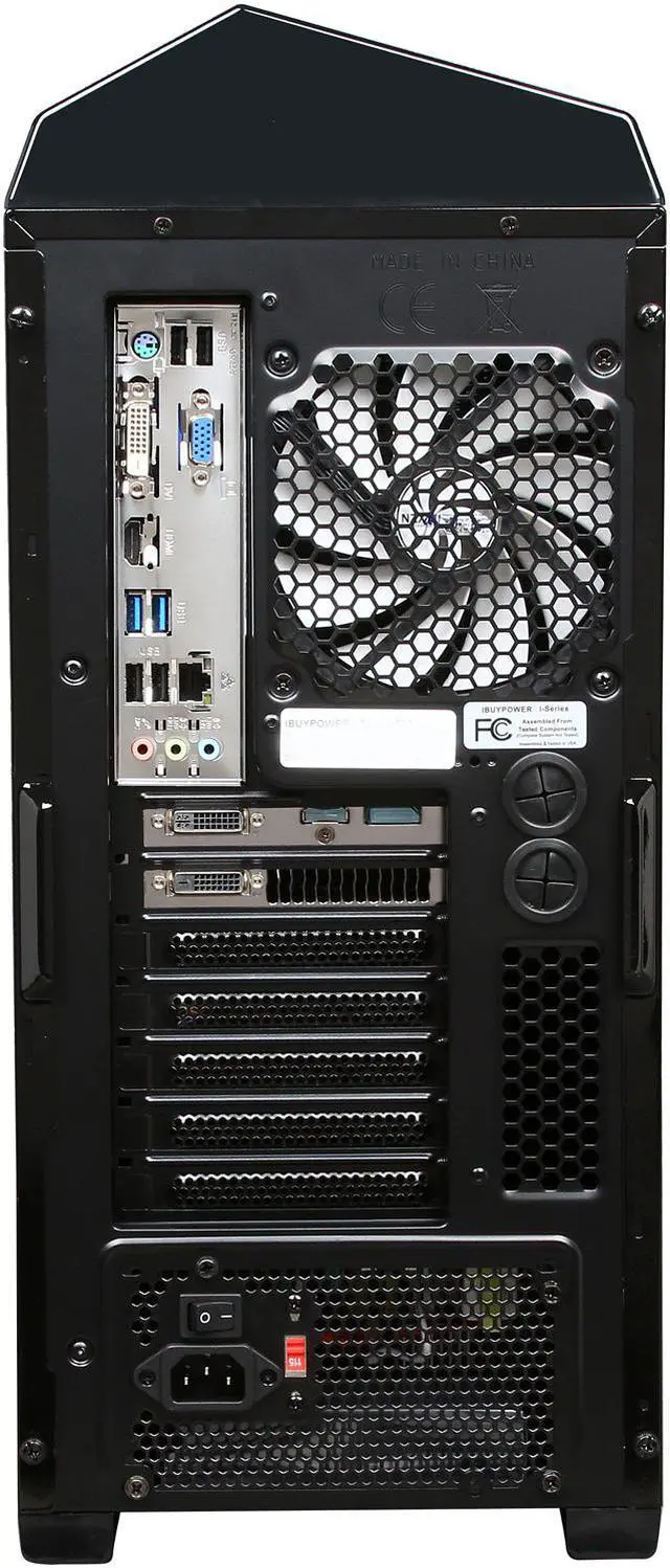 Alt view image 9 of 11 - iBUYPOWER Desktop PC Gamer Extreme NE751x Intel Core i7-3770K 16GB DDR3 2TB HDD+120GB SSD HDD NVIDIA GeForce GTX 660 2GB Windows 8