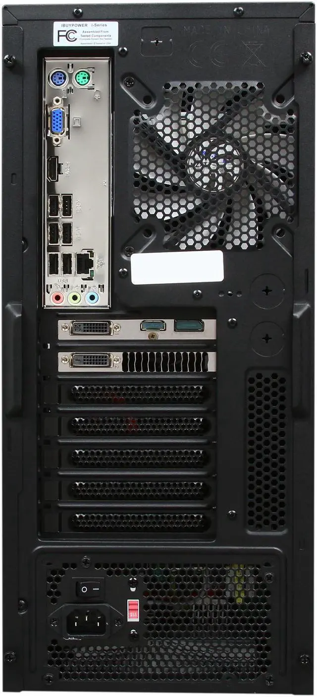 Alt view image 8 of 9 - iBUYPOWER Desktop PC Gamer Extreme NE731i Intel Core i5-3570K 8GB DDR3 500GB HDD NVIDIA GeForce GTX 660 2GB Windows 8
