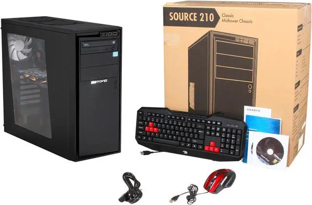 Alt view image 9 of 9 - iBUYPOWER Desktop PC Gamer Extreme NE731i Intel Core i5-3570K 8GB DDR3 500GB HDD NVIDIA GeForce GTX 660 2GB Windows 8