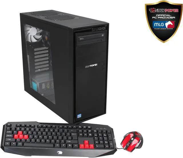 Main image of iBUYPOWER Desktop PC Office Power NE711i Intel Core i3-3220 8GB DDR3 500GB HDD Intel HD Graphics 2500 Windows 8