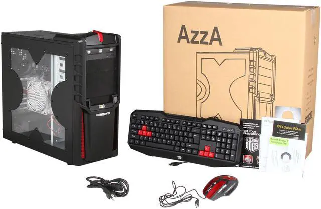 Alt view image 10 of 10 - iBUYPOWER Desktop PC Gamer EXTREME NE785FX AMD FX-Series FX-6100 8GB DDR3 500GB HDD AMD Radeon HD 7850 2GB Windows 7 Home Premium 64-Bit