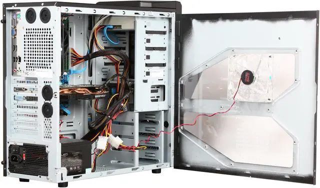 Alt view image 5 of 10 - iBUYPOWER Desktop PC Gamer Power NE630D3 AMD FX-Series FX-6100 8GB DDR3 1TB HDD NVIDIA Geforce GTX 660 2GB Windows 8 64-Bit