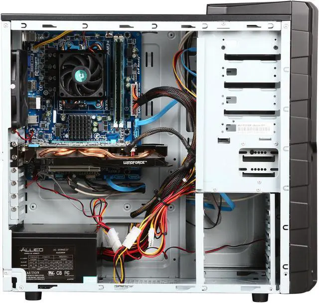Alt view image 6 of 10 - iBUYPOWER Desktop PC Gamer Power NE630D3 AMD FX-Series FX-6100 8GB DDR3 1TB HDD NVIDIA Geforce GTX 660 2GB Windows 8 64-Bit
