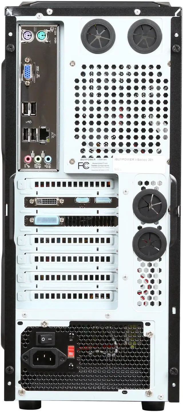 Alt view image 9 of 10 - iBUYPOWER Desktop PC Gamer Power NE630D3 AMD FX-Series FX-6100 8GB DDR3 1TB HDD NVIDIA Geforce GTX 660 2GB Windows 8 64-Bit