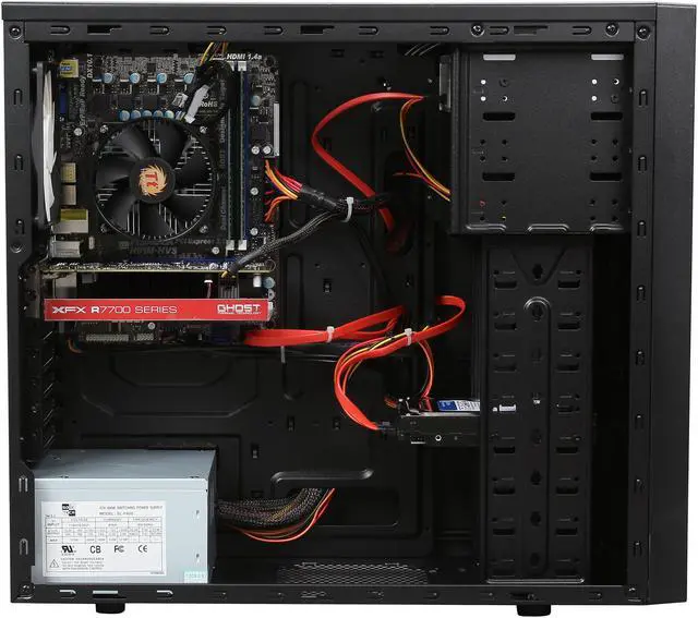 Alt view image 6 of 9 - iBUYPOWER Gamer Power NE769D3 Desktop PC Intel Core i5 3570(3.40GHz) 8GB DDR3 500GB HDD Capacity AMD Radeon HD 7770 1GB Windows 8 64-Bit