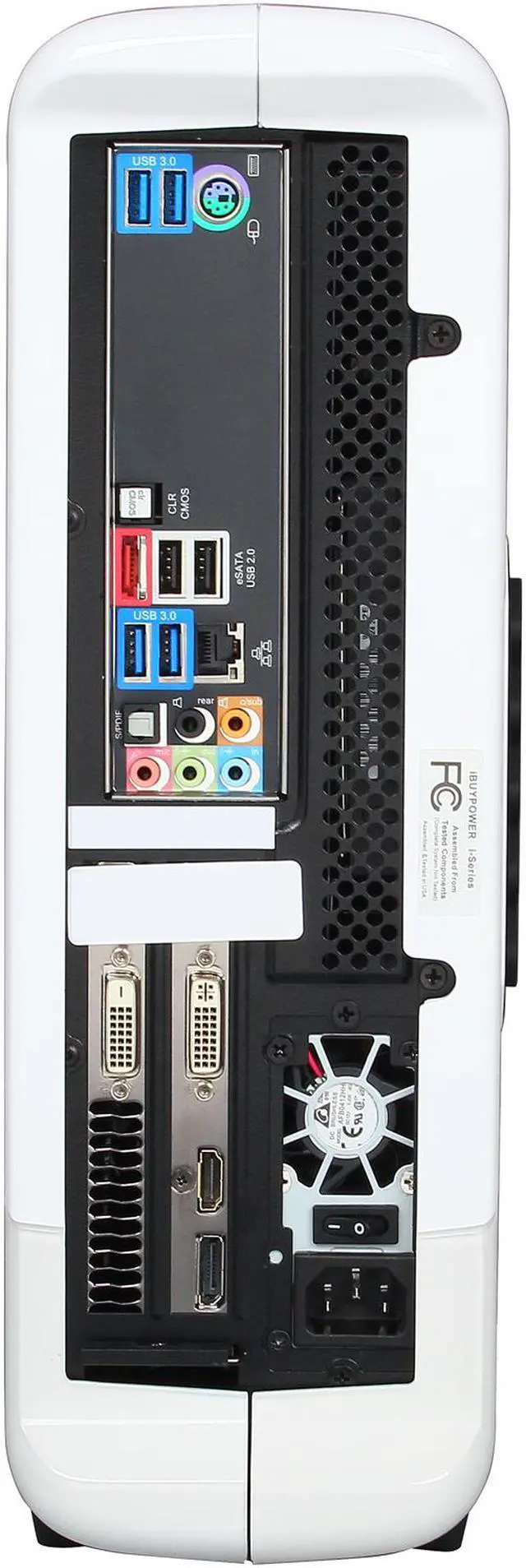 Alt view image 8 of 10 - iBUYPOWER Revolt NE351k Desktop PC Intel Core i5 3570k(3.40GHz) 8GB DDR3 500GB HDD Capacity NVIDIA GeForce GTX 660 2GB Windows 7 Home Premium 64-Bit