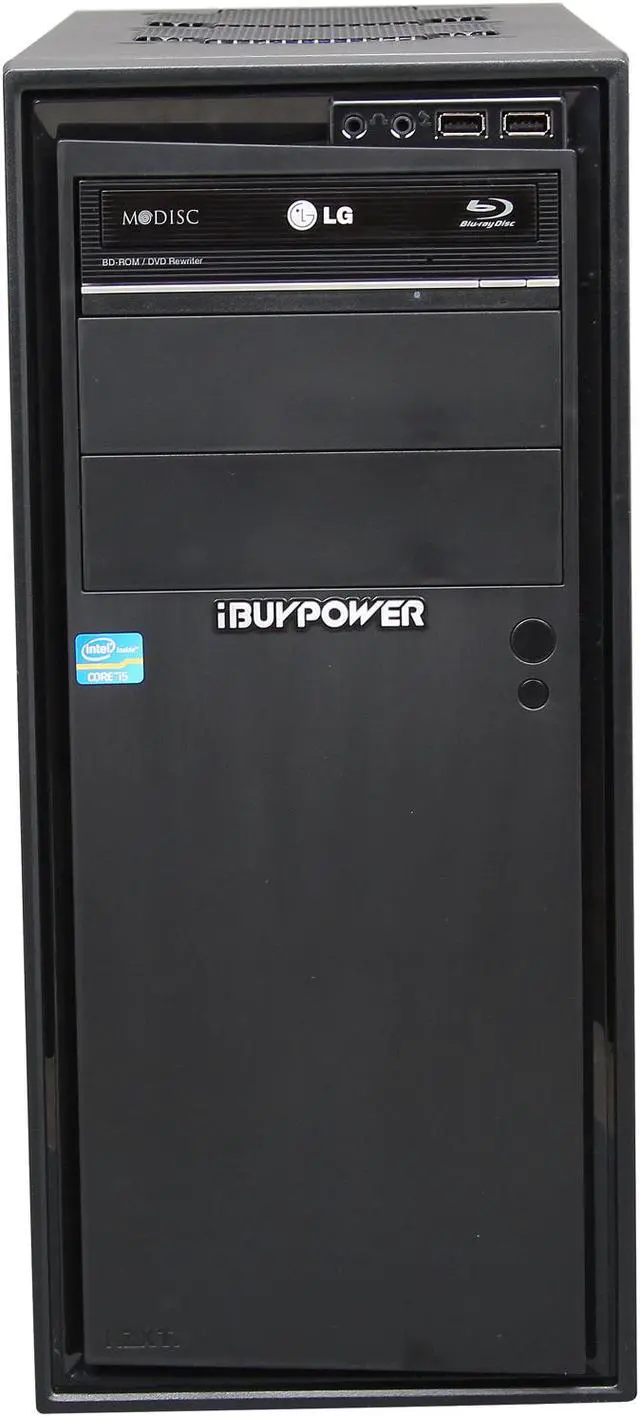 Alt view image 2 of 9 - iBUYPOWER (Powered by ASUS Motherboard) Desktop PC (ASUS P8Z77 Series Motherboard) Gamer Power NE200A Intel Core i5-3570K 8GB DDR3 1TB HDD NVIDIA GeForce GTX 650 Ti 2GB Windows 7 Home Premium 64-Bit